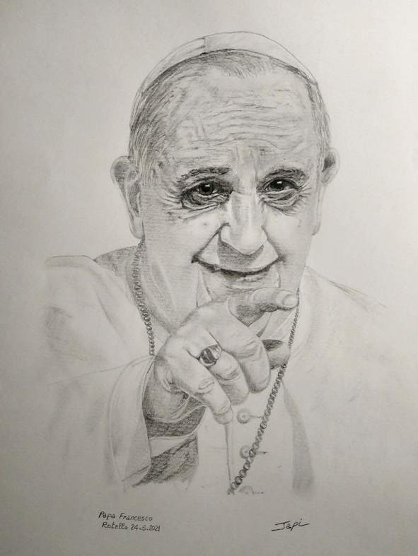Ritratto di "Papa Francesco" -  Maggio 2021
